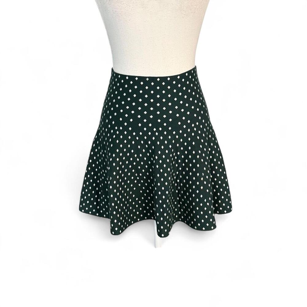 Y2K Polka Dot pleated Mini Skirt From wet seal size small